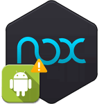 Ошибка в Nox App Player: «Не поддерживается на вашем устройстве»